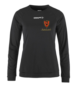 Koovee taitoluistelu naisten tekninen pitk&auml;hihainen paita - musta